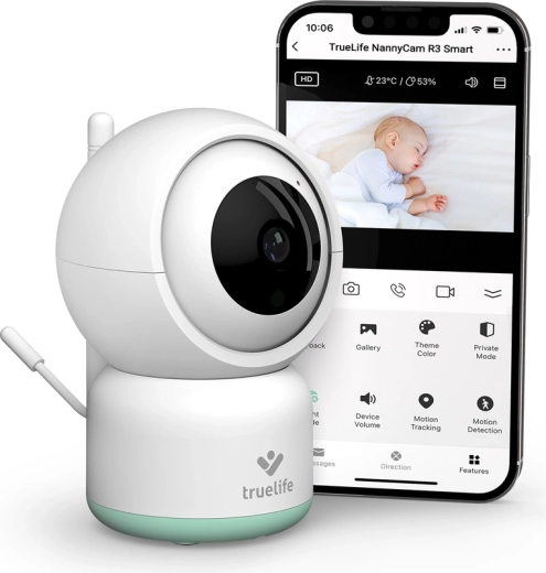 Videovarska TrueLife NannyCam R3 Smart s Full HD in Wi‑Fi