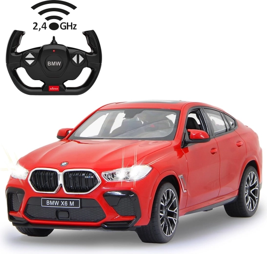 Avto na daljinsko upravljanje JAMARA BMW X6 M, rdeč, 1:14
