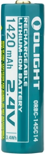 Polnilna baterija OLIGHT 14500 2,4 V 1420 mAh za i5R