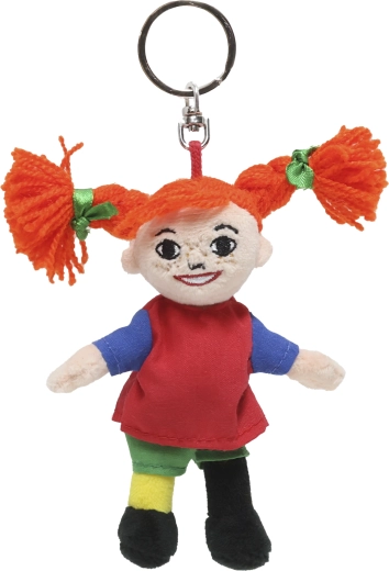 Pippi Langstrumpf obesek za ključe – punčka