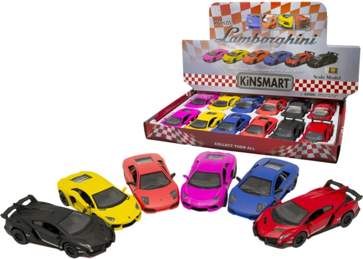 Kovinski model avtomobilčka Matte Lamborghini Murciélago LP640