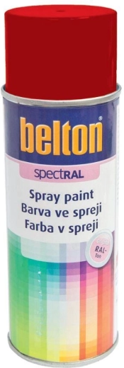 Belton sprejna barva RAL 3000 ognjeno rdeča sijaj 400 ml
