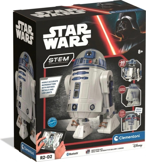 Clementoni STEM robot STAR WARS R2-D2 – programabilni interaktivni model