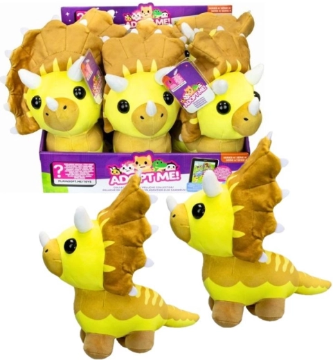 Plišasti triceratops Adopt Me! Roblox - 1 kos