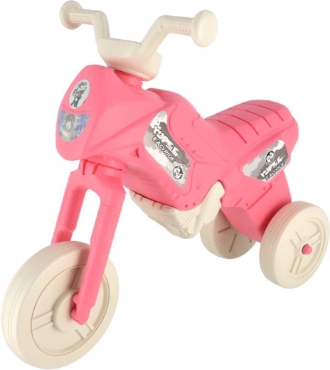 Yupee odrážedlo Enduro pastelno rožnato