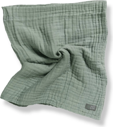 Vinter & Bloom organska muslinska odeja layered jade green - 1 kos