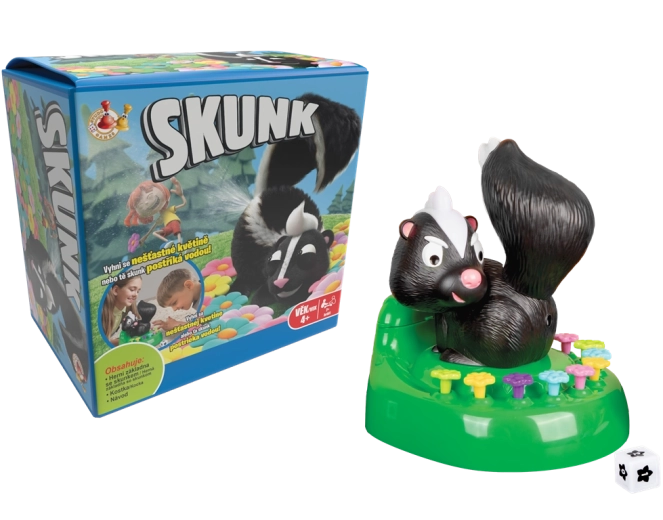 Studo Games Skunk – družabna igra s kocko in presenečenjem