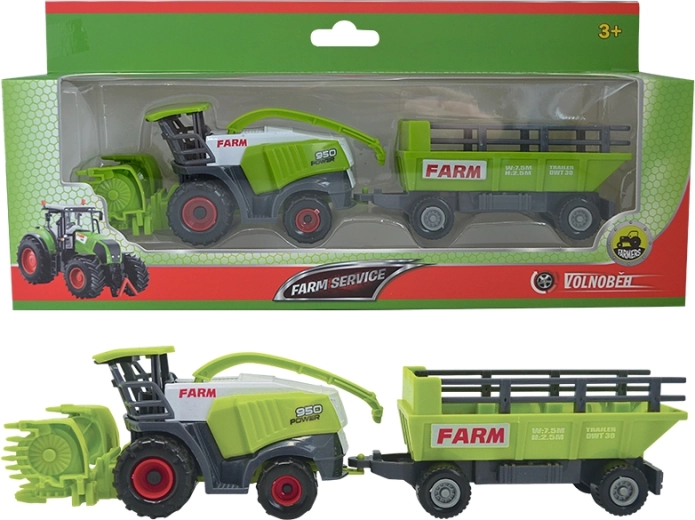 Kmetijski kombajn s prikolico 1:50