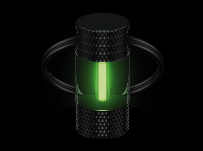 Böker Plus mini glow obesek za ključe brez baterije zelen