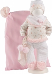 Oblačila in dodatki za punčko 40 cm LLORENS – komplet 6 kosov