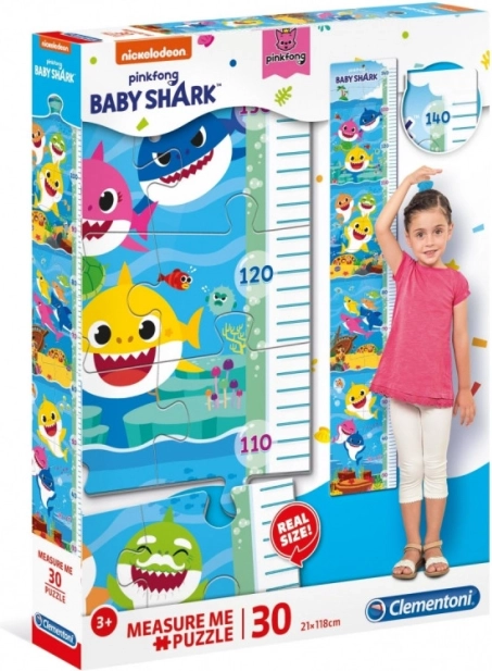 Sestavljanka meter Baby Shark 30 kosov