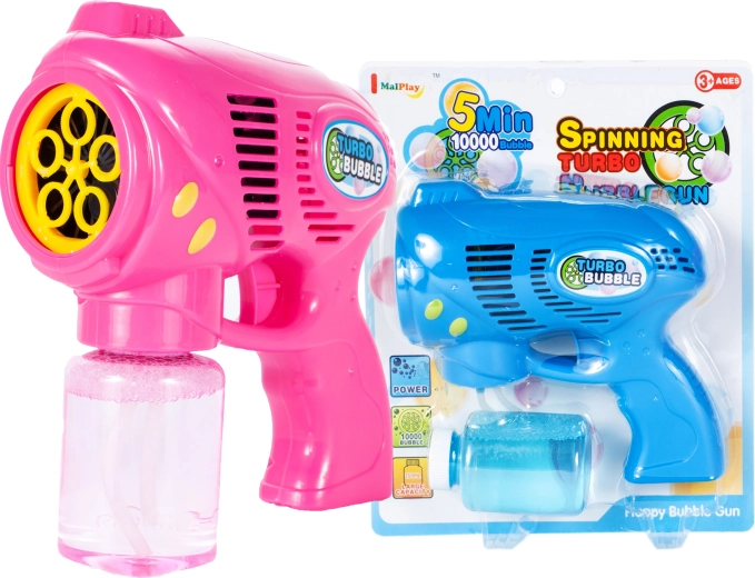 Pištola za milne mehurčke z rezervoarjem in visokim učinkom