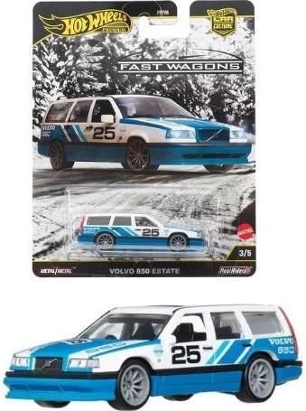 Hot Wheels premium Volvo 850 fast wagon - 1 kos