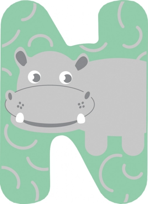 Small foot lesena črka N