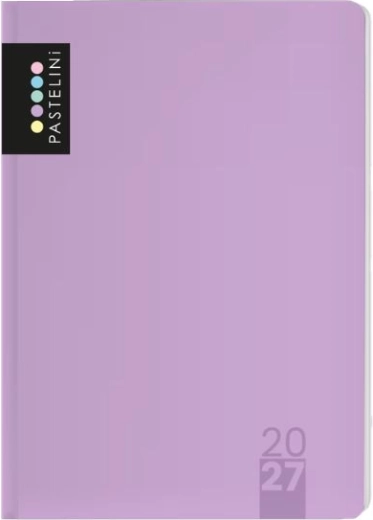 Dnevni rokovnik A5 2027 Pastelini vijoličen