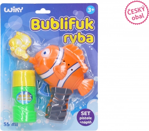 Bublifuk ribica 55 ml – češka embalaža