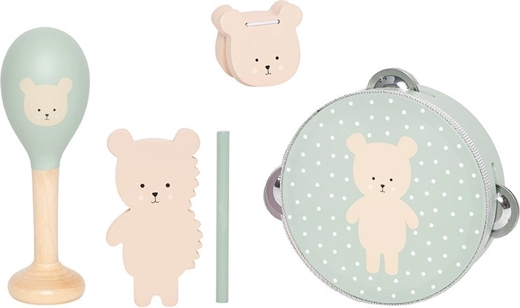 Jabadabado glasbeni set medvedek