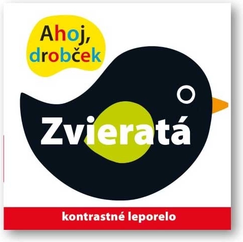 Živjo, drobižek: Živali – kontrastna knjižica - 1 kos