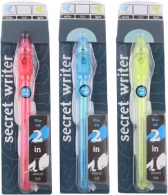 Svinčnik z nevidnim črnilom 2v1