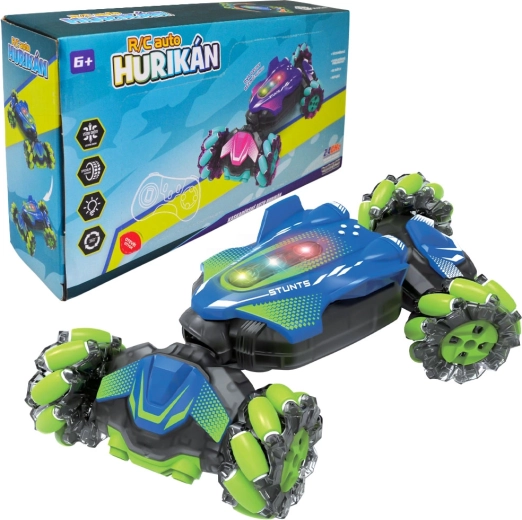 RC avto Hurrican akrobatski z LED in 2,4 GHz