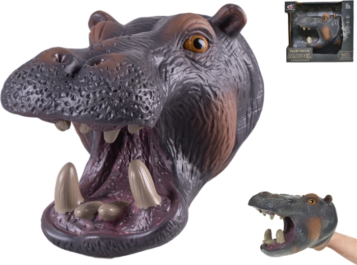 Ročna lutka povodni konj 18 cm