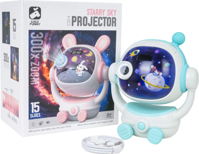Starry sky projector Space astronaut - 1 piece