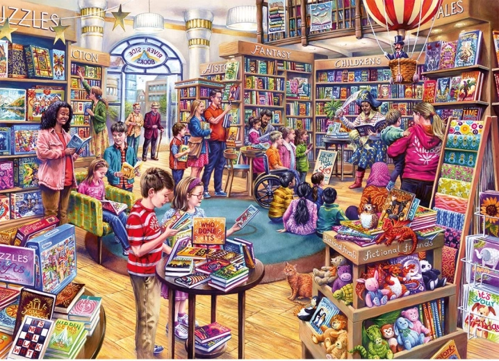 Gibsons puzzle Obrijalci strani 1000 koščkov