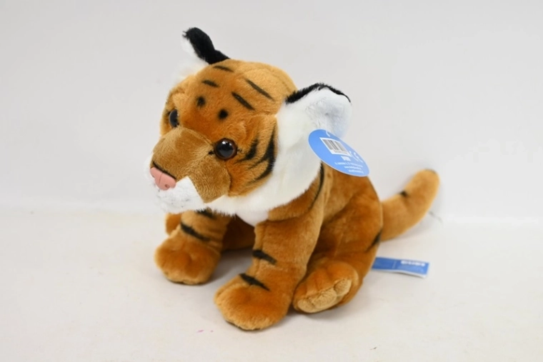 Rjavi plišasti tiger 20 cm