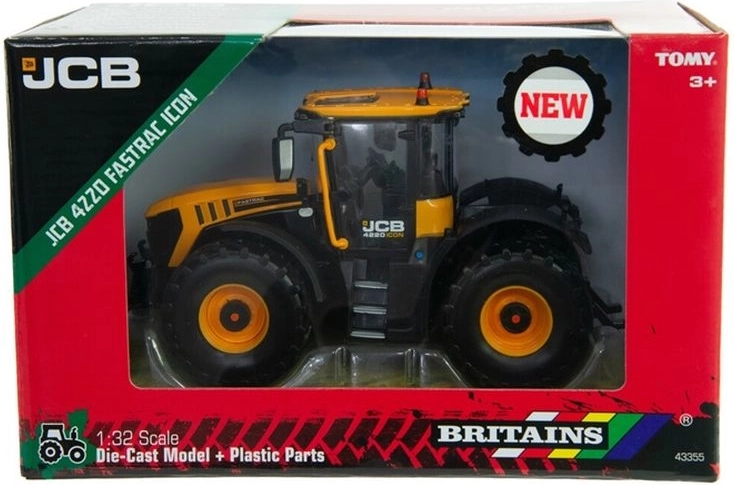 TOMY Britains JCB Fastrac 4220 Icon Tractor Model 1:32