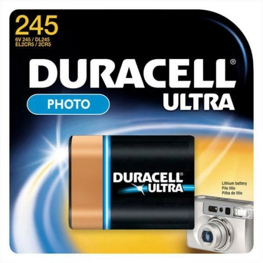 Litijeva baterija 2CR5 6 V Duracell Ultra za fotoaparate