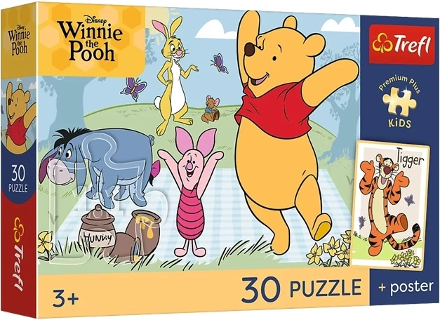 Trefl puzzle for kids Winnie the Pooh Sweet Moments 30 pieces