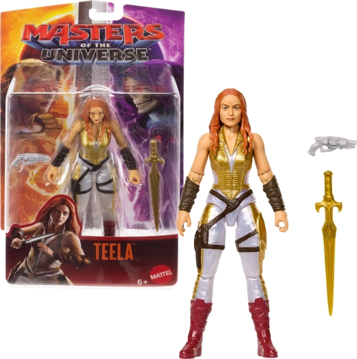 Mattel Masters of the Universe akcijska figurica Teela 13 cm z mečem in orožjem