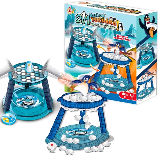 Studo Games 2v1 Ne spusti pingvina – družabna spretnostna igra