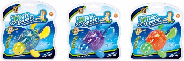 Svetleča potapljaška želva DIVE GAME