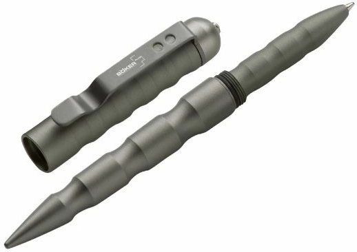 Böker Plus MPP sivo taktično pero iz aluminija