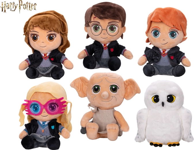 Harry Potter – sedeče plišaste figurice 25 cm