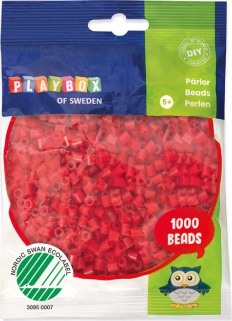 Rdeče likalne perlice 1000 kos