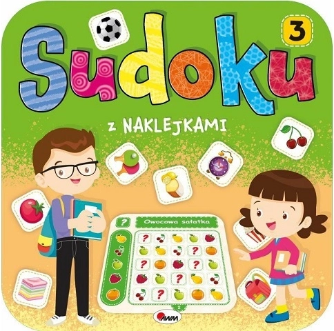 Sudoku with Stickers for Kids