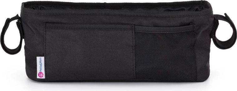 Organizer za voziček Pocket Absolute Black PETITE&MARS