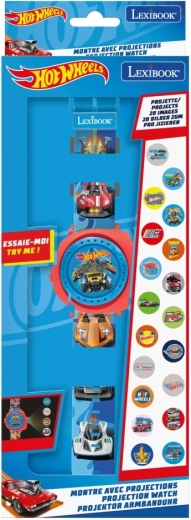 Digitalna projekcijska ura HOT WHEELS Lexibook z 20 slikami