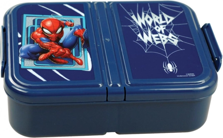 Večkomorni škatlica za malico Spiderman