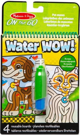 Vodene pobarvanke Melissa & Doug Water WOW! Labirinti