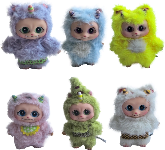 Momoland upogljiva plišasta figurica 12 cm (mešanica 6 vrst)