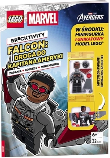 LEGO Marvel Avengers Falcon: kartice z izzivi – pot do Kapitana Amerike