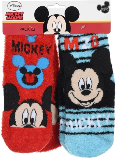 Otroške tople nogavice Mickey Mouse, 2 para