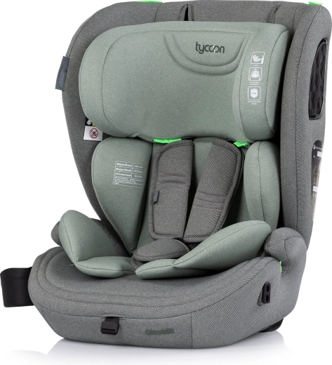 Chipolino avtosedež Tycoon i-Size 76–150 cm basil