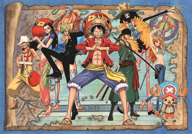 Sestavljanka Anime Kolekcija: One Piece 500 kosov