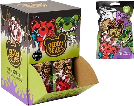 Deddy Bears Roblox plišasti obesek za ključe serija 5 (blind bag)