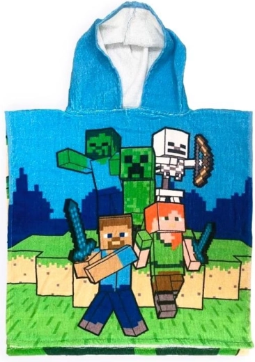 Pončo Minecraft - 1 kos