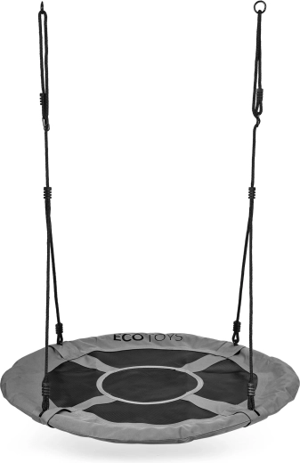 Vrtno gugalno gnezdo 100 cm, sivo ECOTOYS